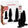 BlackMont Kit plugs en silicone Black Mont x3